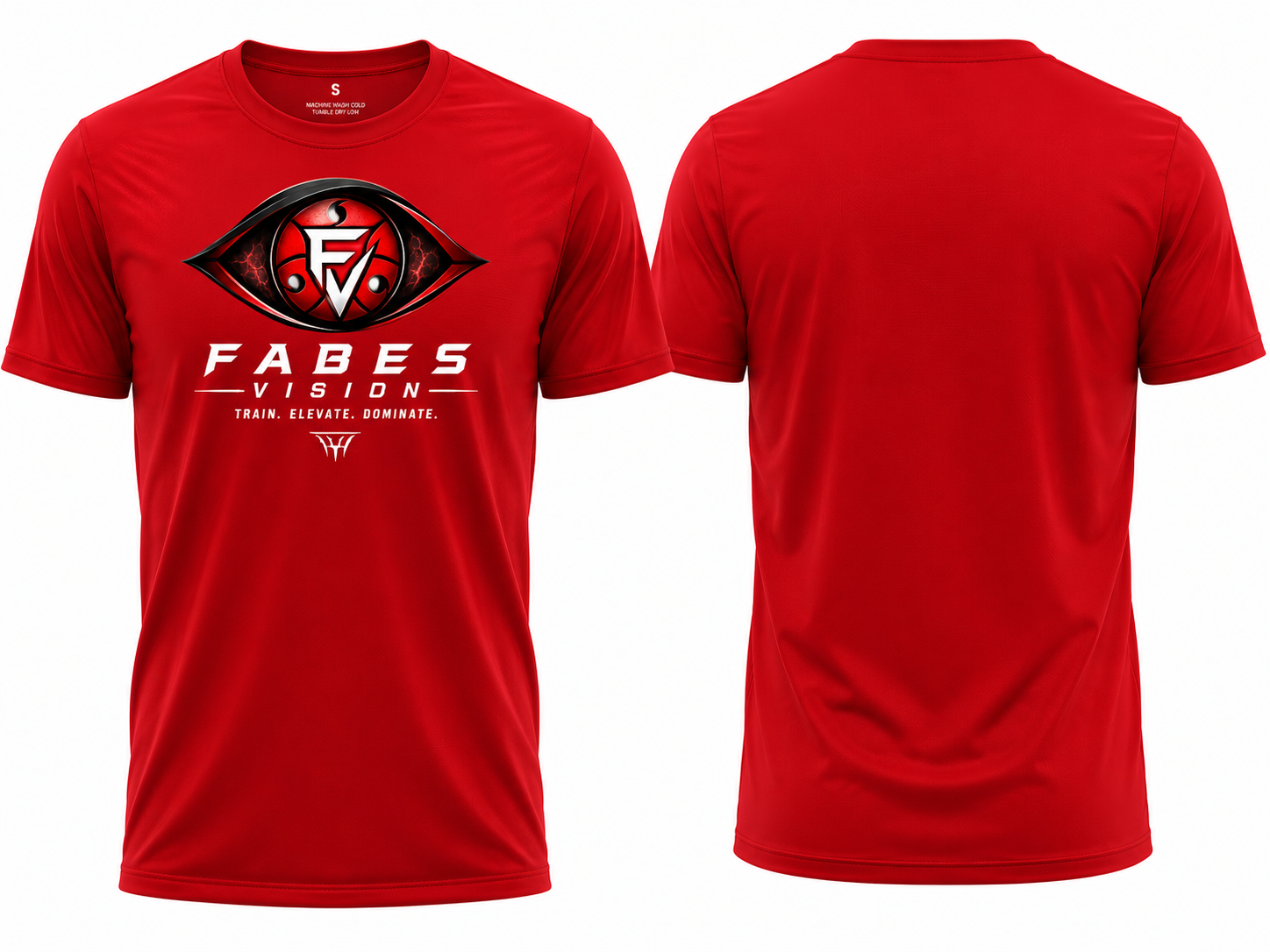 Red Fabes Vision T-Shirts